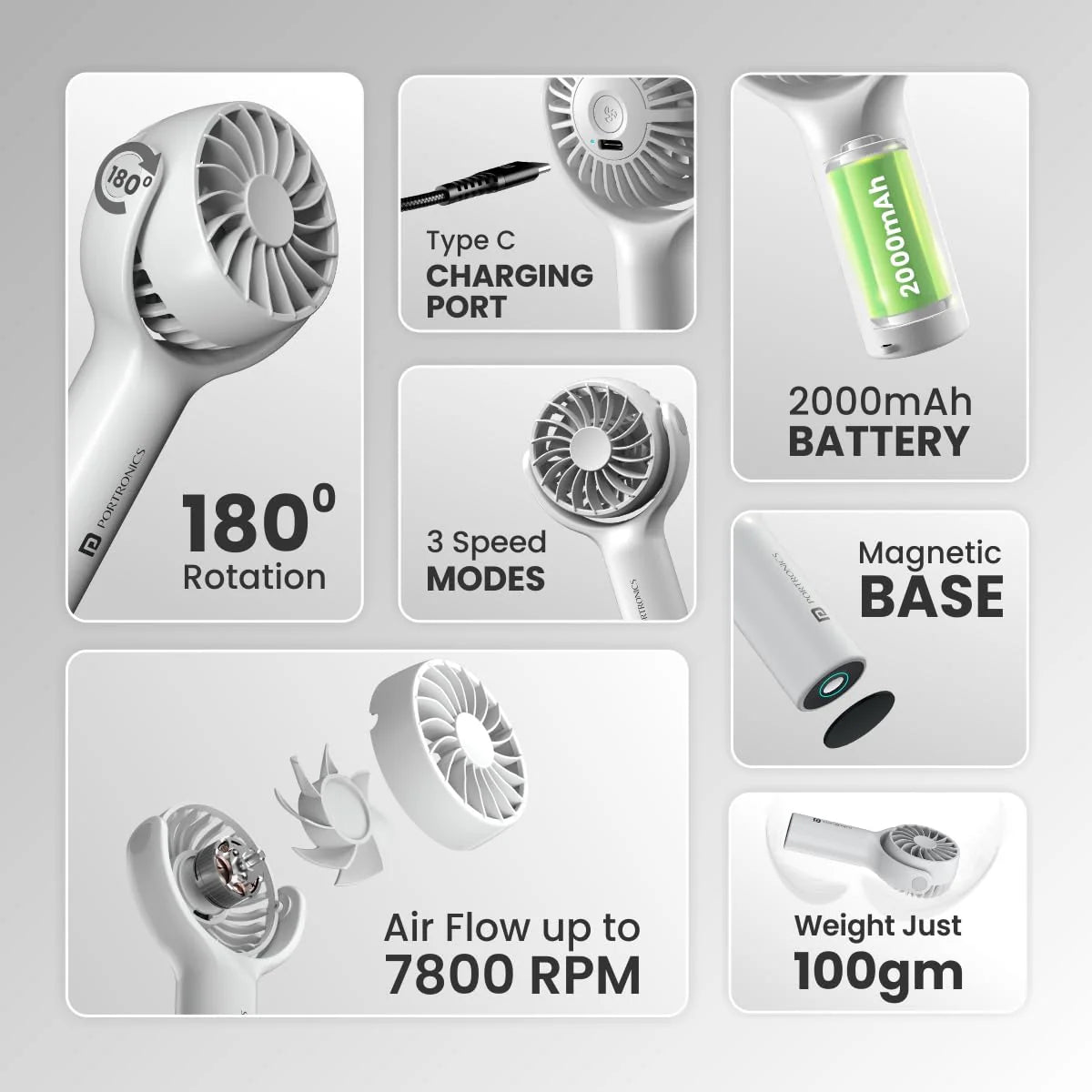 Portable Cooling Mini Hand Fan