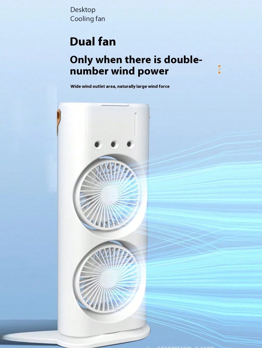 Portable Double Ended Misting Fan
